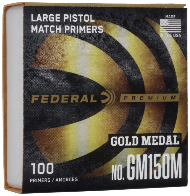Federal 150M Large Pistol Match Primer