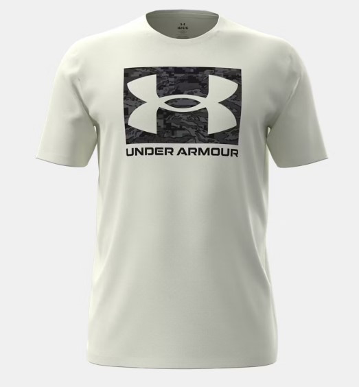 Men's UA ABC Camo Boxed Logo Short Sleeve