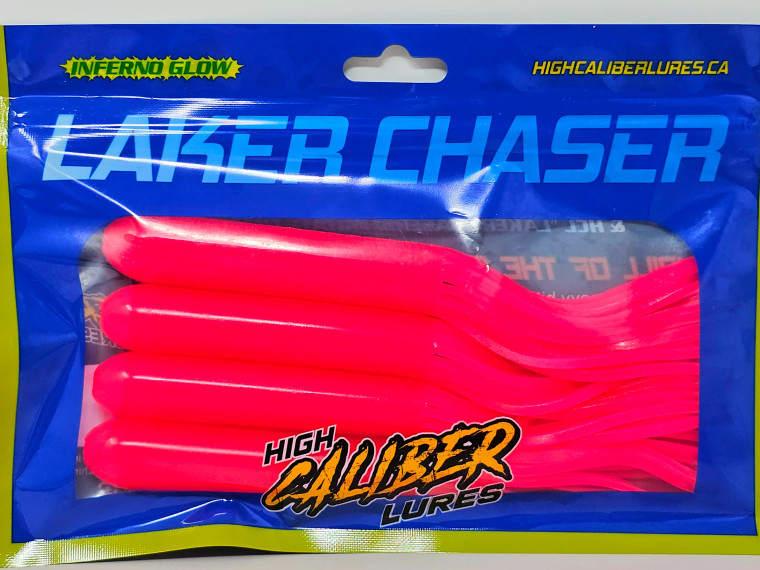 High Caliber Laker Chaser Inferno Glow Tube Refill 4 pack