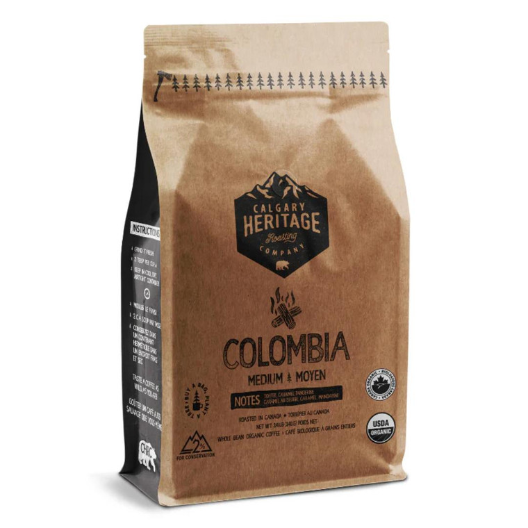 CHRC Colombian Organic Coffee Beans 340g