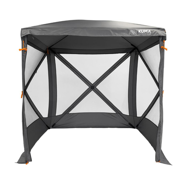 Kuma Bear Cub Den Gazebo ~ 4 Wall ~ Grey