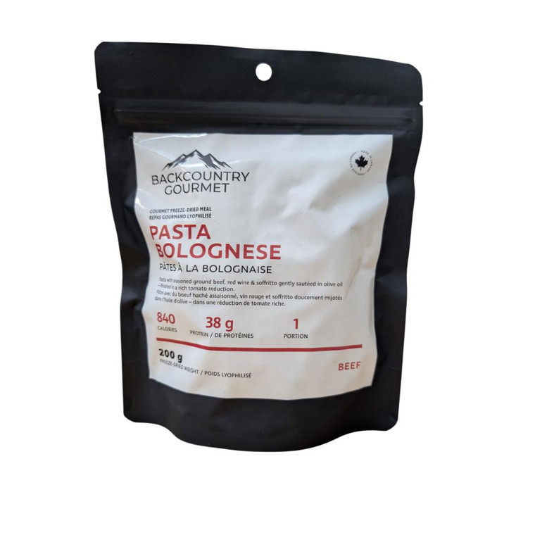 BackCountry Gourmet Pasta Bolognese