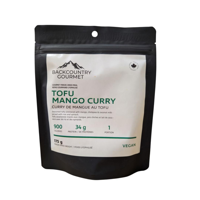 BackCountry Gourmet Tofu Mango Curry