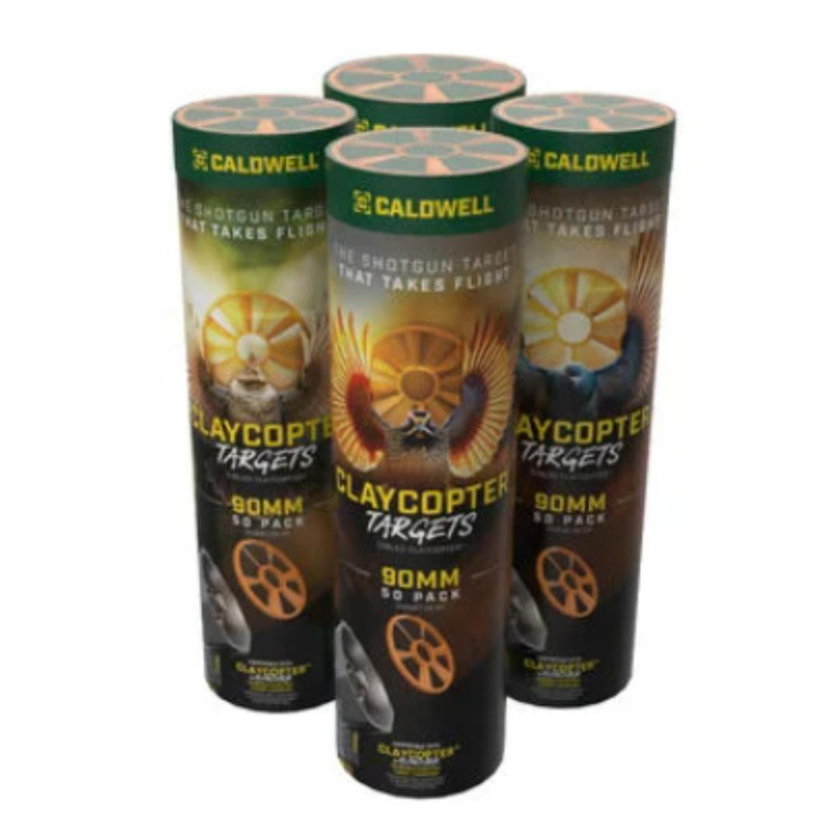 Caldwell ClayCopter 90mm Target 50 Pack Tube