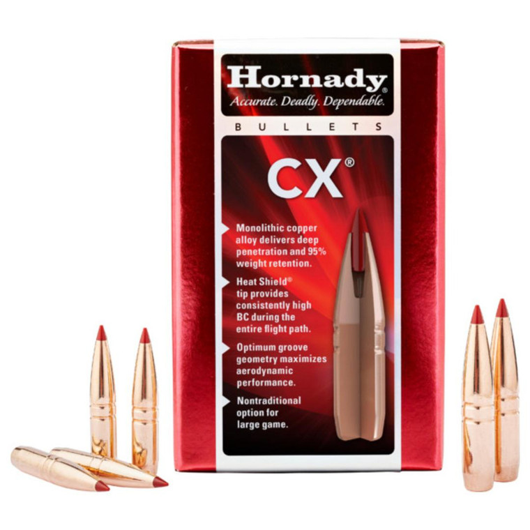 Hornady 22 Cal .224 65gr CX