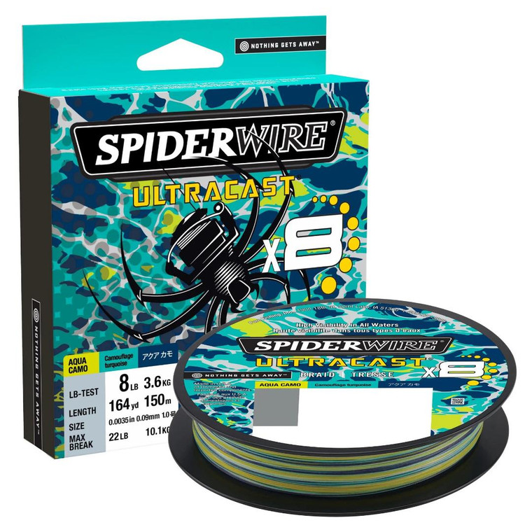 Spiderwire Ultracast Braid Aqua Camo