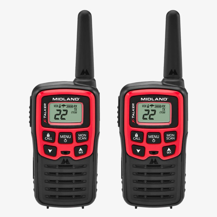 Midland EX37VP Portable Emergency Radio Two-Way Radio Bundle