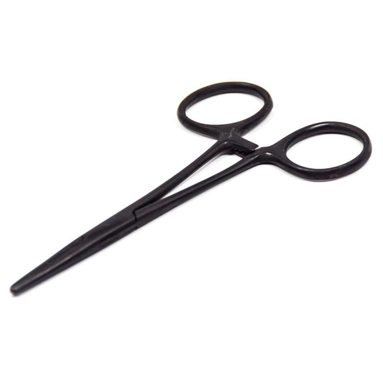 AdamsBuilt Tools - 5" Forceps Straight Black