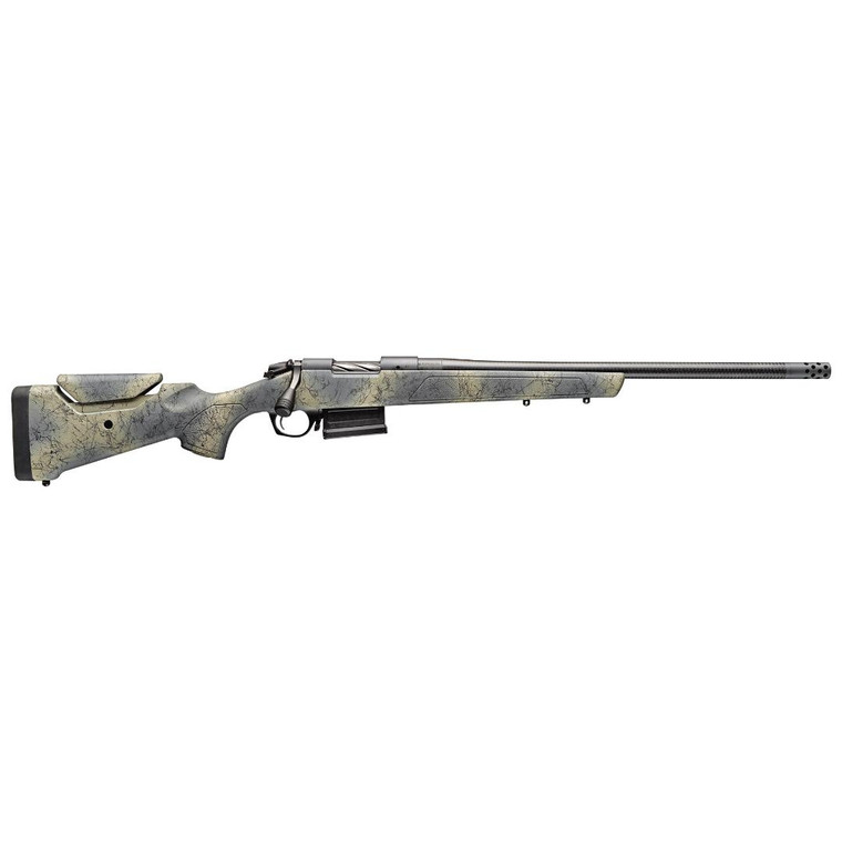 Bergara Sierra Carbon Wilderness 6.5 Creedmoor, Sniper Grey Cerakote/Custom Camo