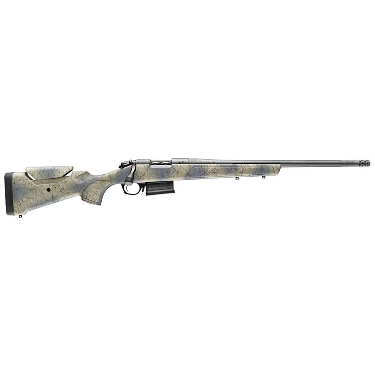 Bergara Sierra Wilderness, 7 PRC, Sniper Grey Cerakote/Custom Camo