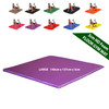 Kosipad 3cm Thick foam floor gym crash mats Purple Large