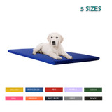 Dog Cat Cage Crate Mat Bed  Mattress Tough Water Resistant Royal Blue Cover 5cm thick-2