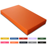 Kosipad Orange High Density Foam Gymnastics crash landing gym mat 10cm thick-3