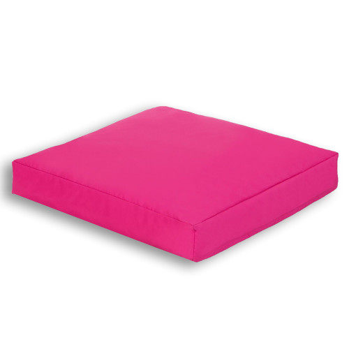 Pink Floor Cushion Square Pillow Beanbag Thick Outdoor Garden Chair Seat-1