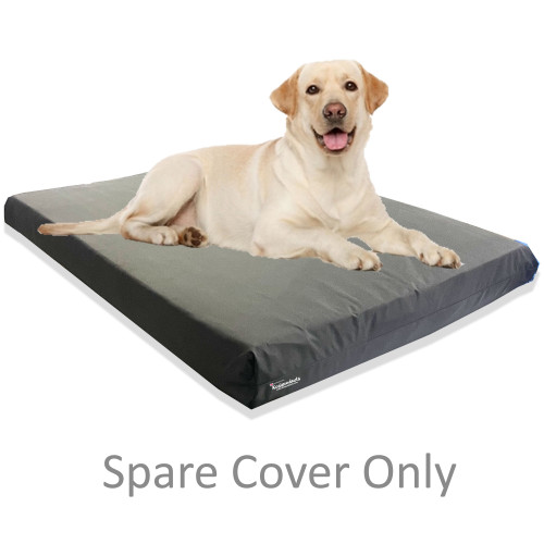 Water Resistant Dog Bed Replacement Black Cover-Kosipet