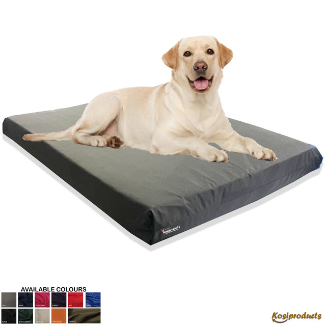 Waterproof Dog Bed Soft Polyester Fabric Removable Cover