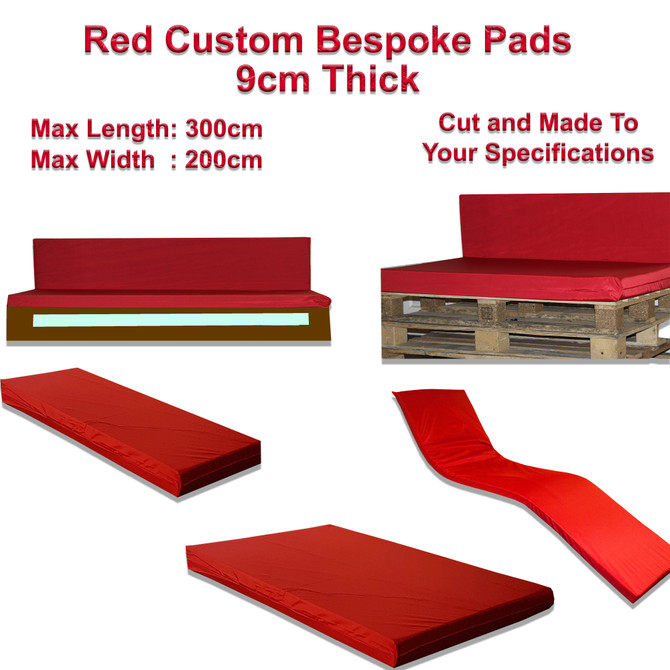 Custom-made-foam-pad-Red-9cm-thick-main-1