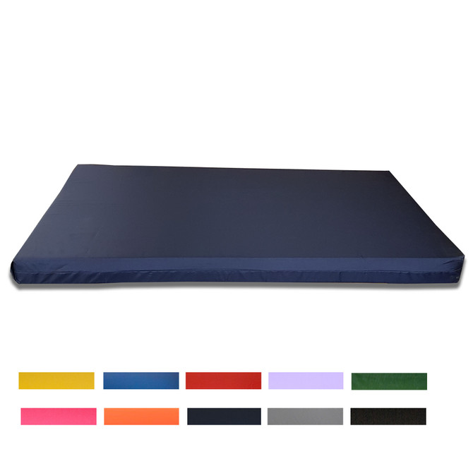 Shock Absorbing Gymnastics Crash Mat For Landing Tumbling Exercise Training 10cm Navy Blue-Kosipad 7