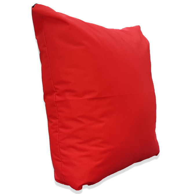 Outdoor Cushions for Pallet and Rattan Furniture Square Red Single