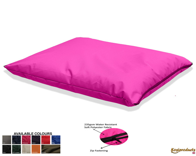 Large Beanbag Floor Cushions, Floor Pillow Pink-2