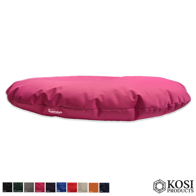 Pink Beangbag Round Floor Cushions Indoor and Outdoor Water Resistant-4