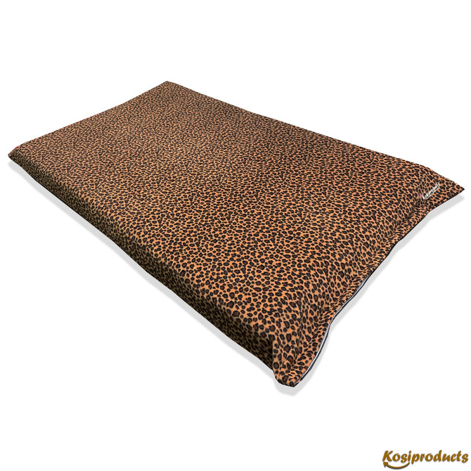 Leopard Print Waterproof Non-Slip Dog Bed Mattress- 8