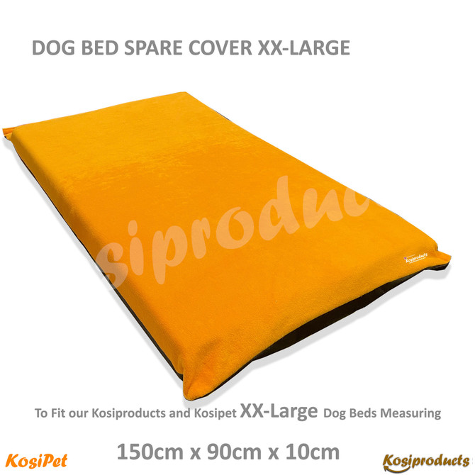 Non Slip Dog Bed Replacement Cover, Ochra Anti Pill Fleece Spare Cover -Kosipet-2