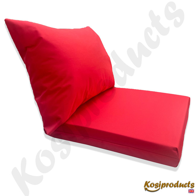 Rattan Replacement Cushions and Seats Pads for Keter Allibert California Red Main