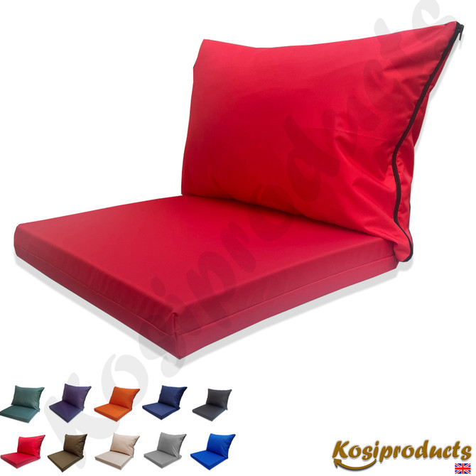 Rattan Replacement Cushions and Seats Pads for Keter Allibert California Red Main 2