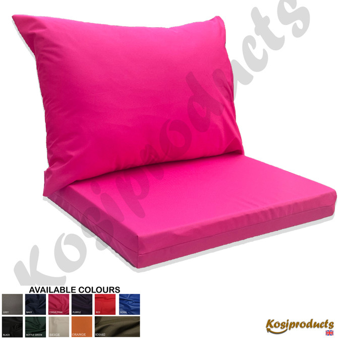 Rattan Replacement Cushions and Seats Pads for Keter Allibert California Pink Main 2