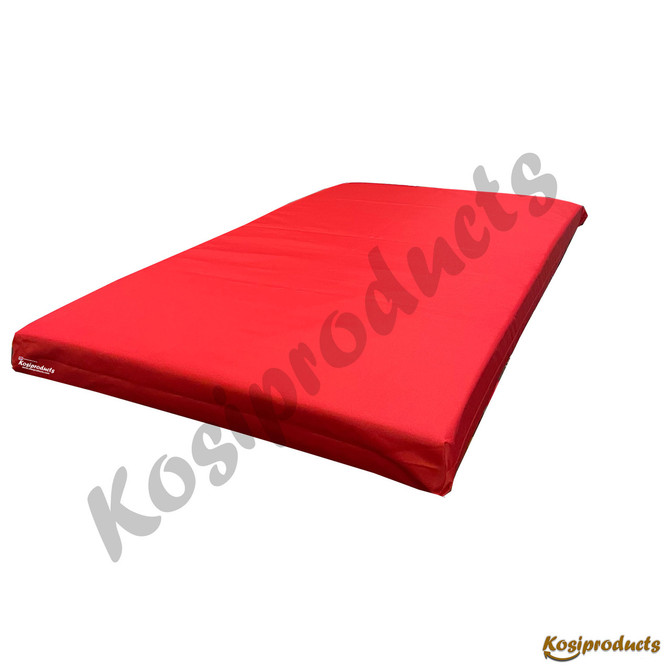 Waterproof Orthopedic Dog Bed Mattress, Red Water Resistant Polyester Cover-2