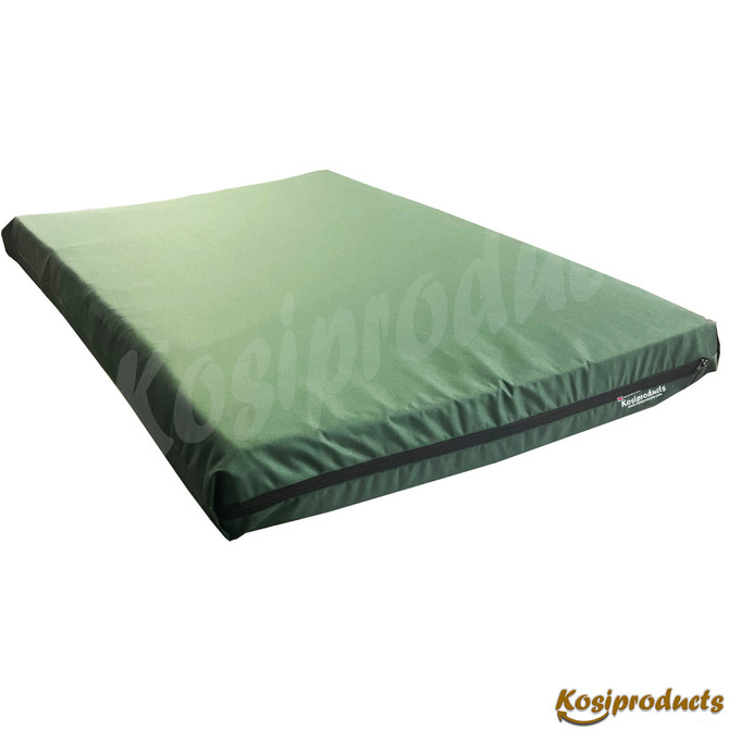 Green Waterproof Orthopedic Dog Bed Soft Polyester Fabric Removable Cover 6