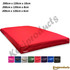 High Impact Crash Mats, Ultra Large Shock Absorbing Dual Layered Gym Mats 200cm x 120cm Red-1