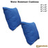 Outdoor Cushions for Pallet and Rattan Furniture Square Royal Blue-2 Pack