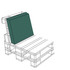 Green Pallet Seating Cushion Pads-2