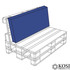 Navy Blue Pallet Seating Cushion Pads-5