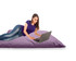 Large Beanbag Floor Cushions, Floor Pillow Purple Model-4