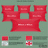 Red Water Resistant Outdoor Rattan Patio Furniture Cushions-5