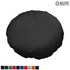 Black Beangbag Round Floor Cushions Indoor and Outdoor Water Resistant-3