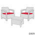Red Keter Corfu Replacement Seat Cushion-9