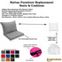 Rattan Replacement Cushions and Seats Pads for Keter Allibert California Specifications