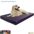 Waterproof Orthopedic Dog Bed Mattress, Purple Water Resistant Polyester Cover-MAIN