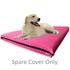 Water Resistant Dog Bed Replacement Pink Cover-Kosipet