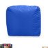 Ottoman Bean Bag Footstool Pouf Royal Blue Main 1