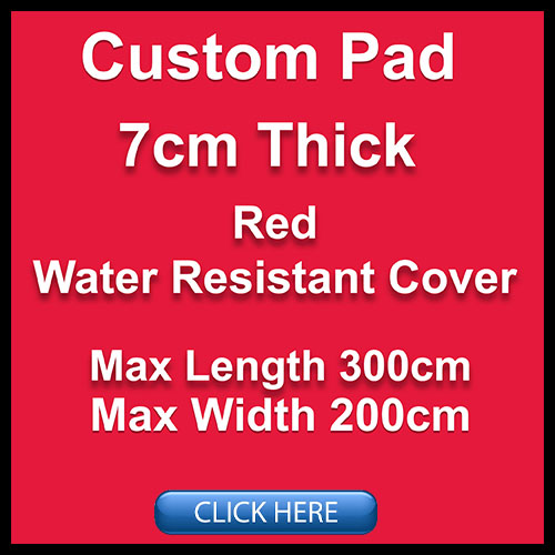 Custom-made-foam-pad-red-7cm-thick