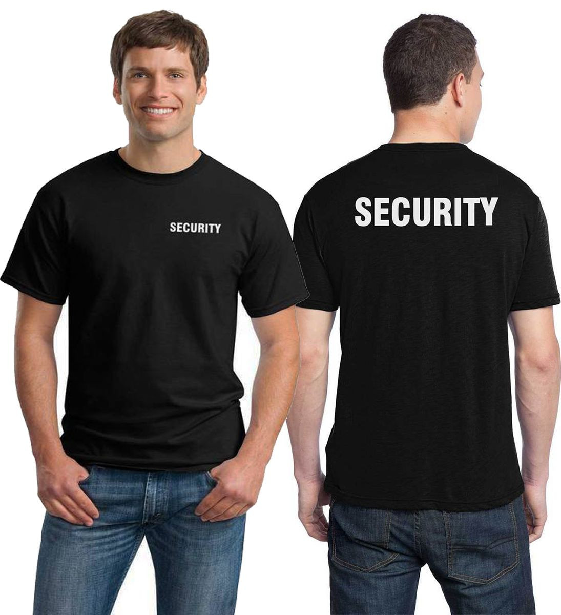 Security Tee-Printed Left Chest and Back