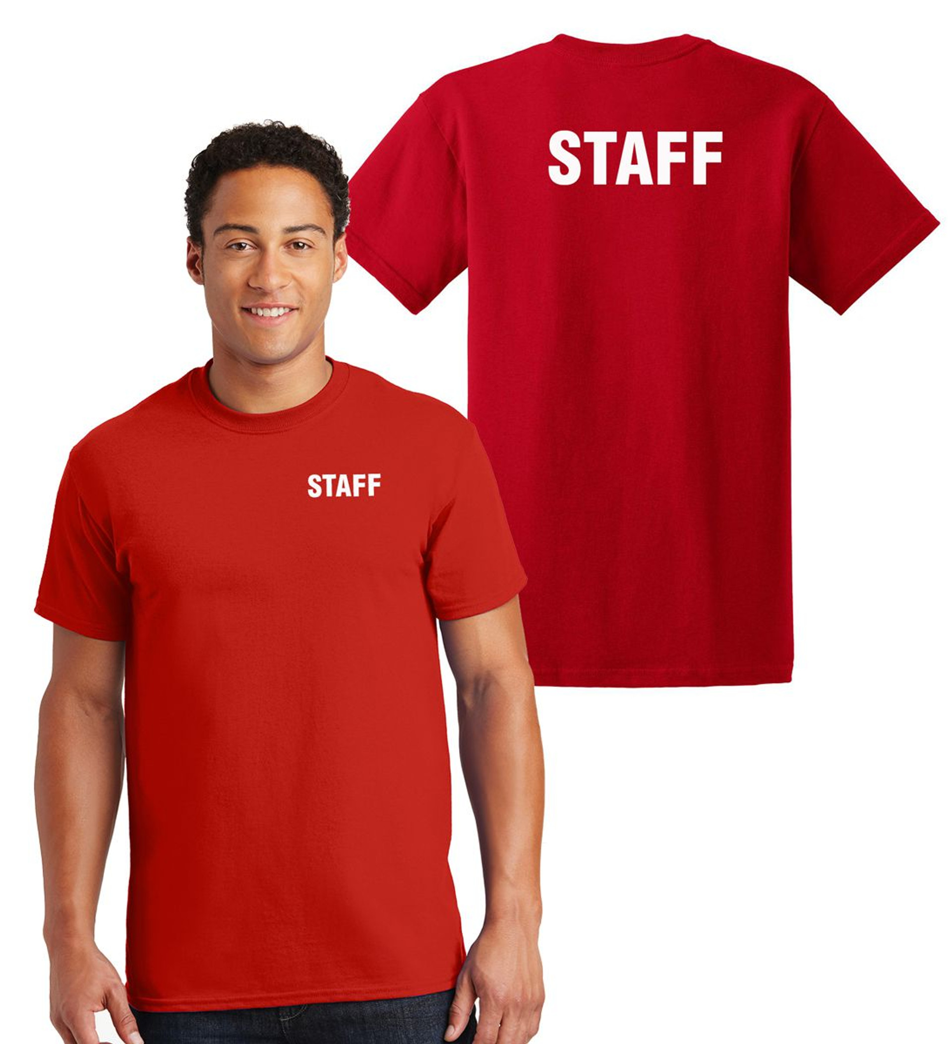 Staff logo t shirts Clearance