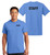 Staff Cotton T-Shirts Printed Left Chest and Back,Carolina