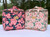 Indigo And Whales Premium Floral Insulated Lunch Bag for Women, Navy Begonia Lunch Box Cooler, White Begonia Combo