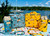 Picnic Mate Navy Candy Bear